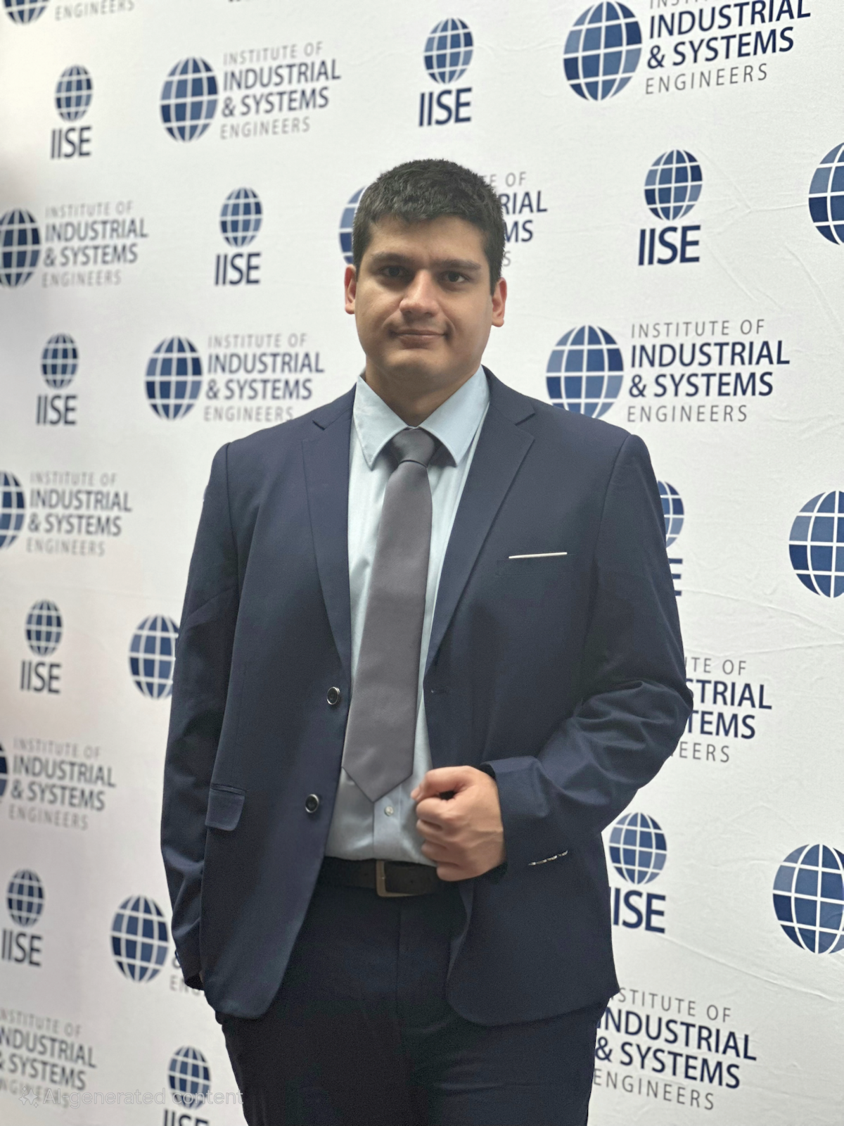 Sina Aghaee Dabaghan Fard presenting at the IISE Annual Conference and Expo 2025.